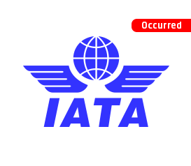 IATA logo occurred